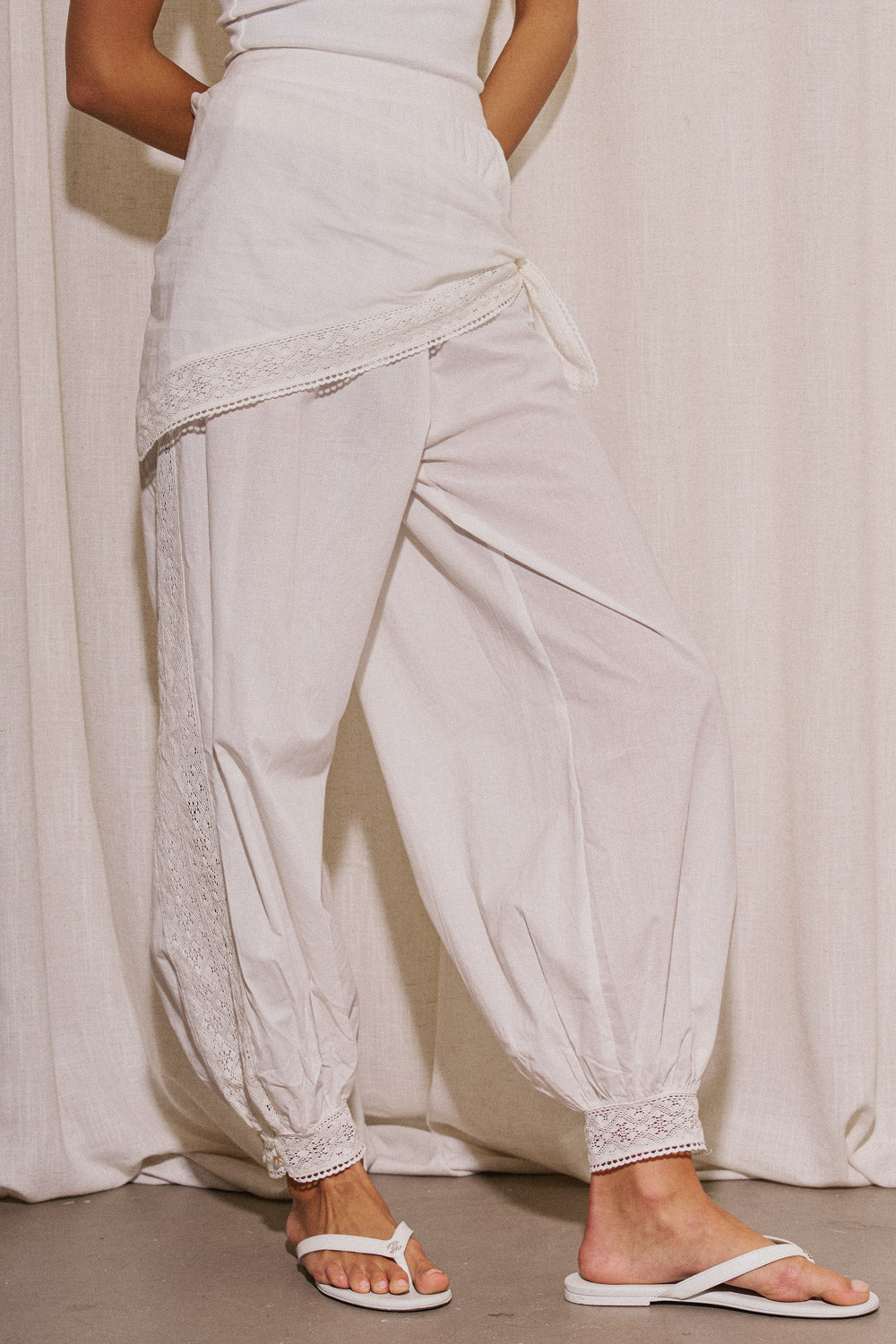 Lia Lace Scarf Pants