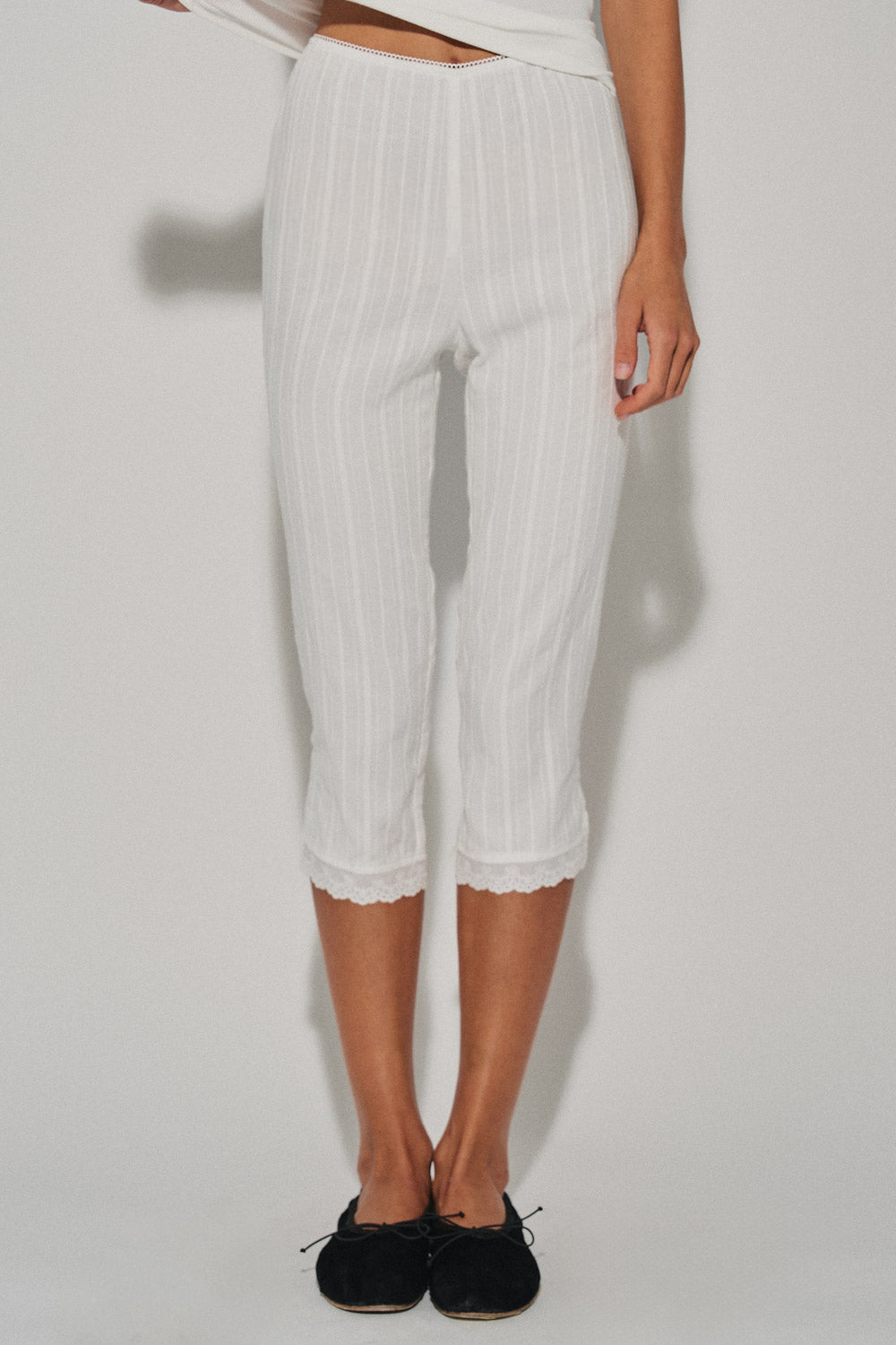 Ivy Cotton Capri Pants