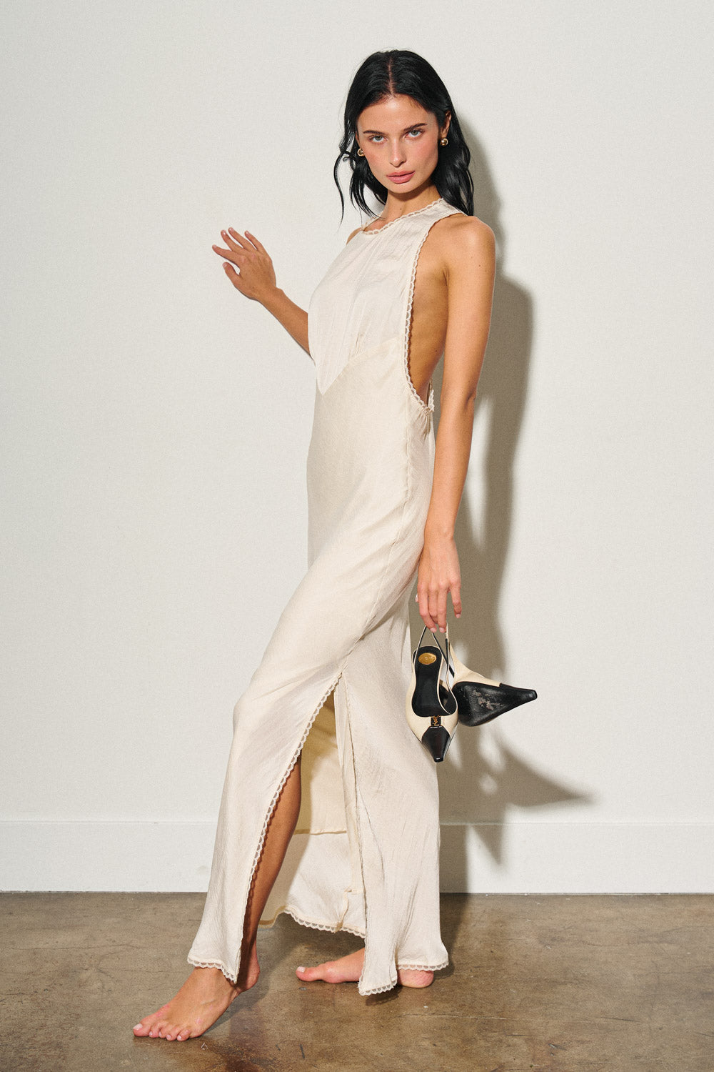 Evangeline Lace Maxi Dress
